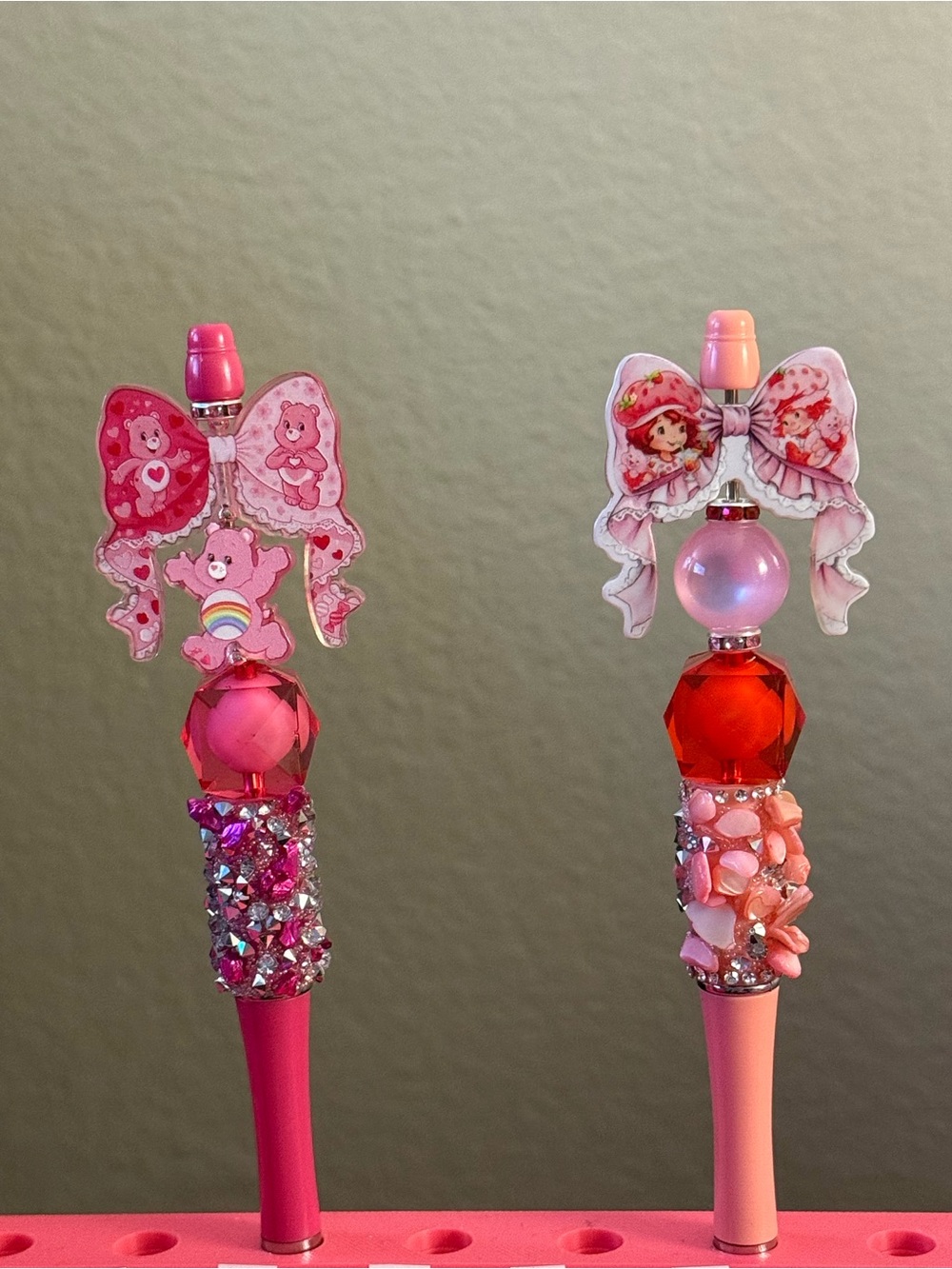 Pen Set-Care Bear & Strawberry Shortcake